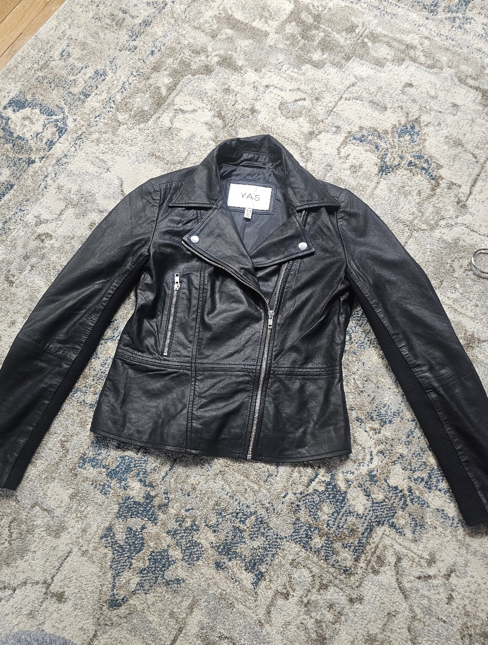 Y.A.S. Size:XS.   Bought From Asos.com. Real Leather Jacket